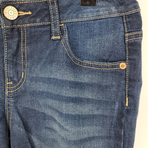 JUSTICE Girls Midrise Bootcut Jeans Size 14 - Picture 7 of 12
